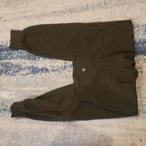 Lululemon Align Jogger 28"Dark Olive Size 2